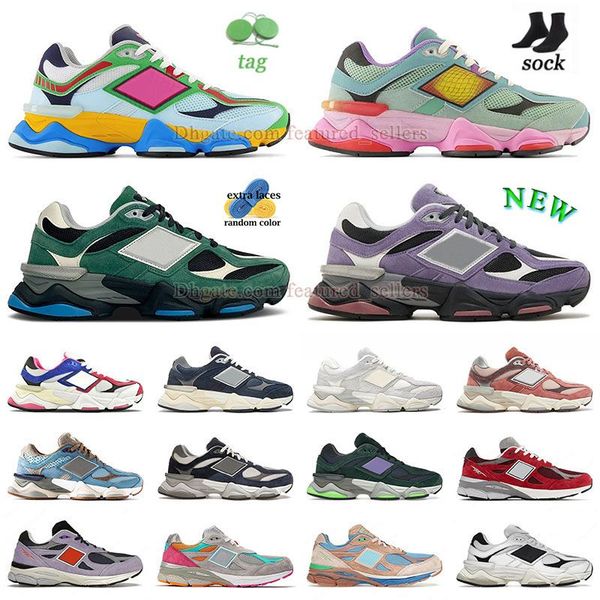 

9060 9060s men women running shoes 990 v3 v4 v2 joe freshgoods white black bodega x age of discovery bricks & wood rain cloud natural indigo