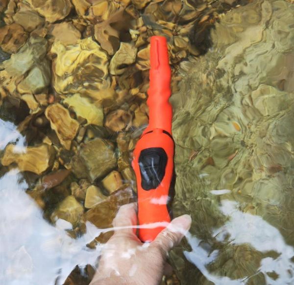 

a new portable handheld waterproof twocolor metal detector scanner positioning rod is used to search metal objects under 10 mete9615940