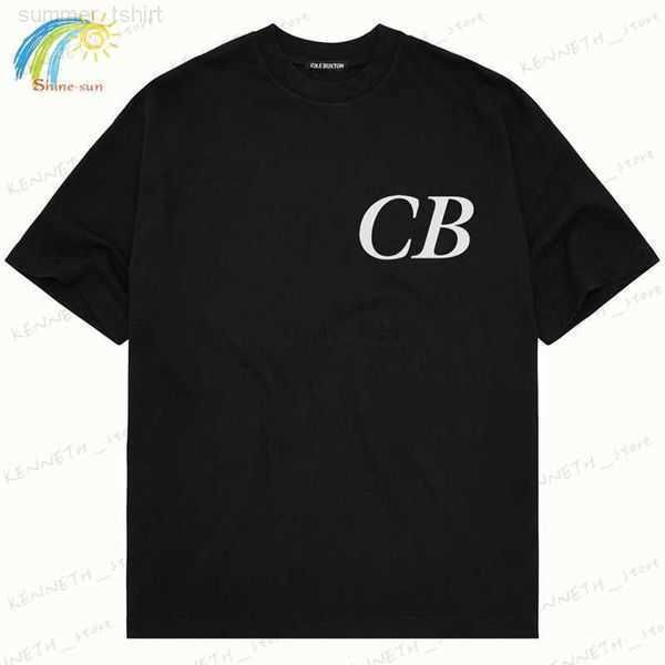 

cole buxton t shirt men's t-shirts summer spring loose green gray white black cole buxton t shirt men women classic slogan print tee wi