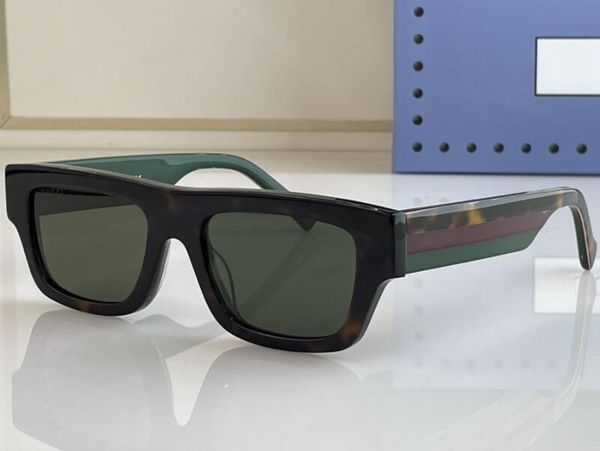 

realfine888 5a eyewear g1301s 733384 rectangular frame luxury designer sunglasses for man woman with glasses cloth box g1300s, White;black