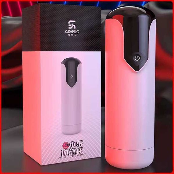 

50% off outlet store xiaole telescopic cup fully automatic men's device heating and sound generation adult