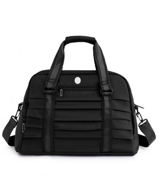 

lu duffel bag yoga handbag gym fitness wrinkle travel outdoor sports bags shoulder bags 6 color large capacity8442294