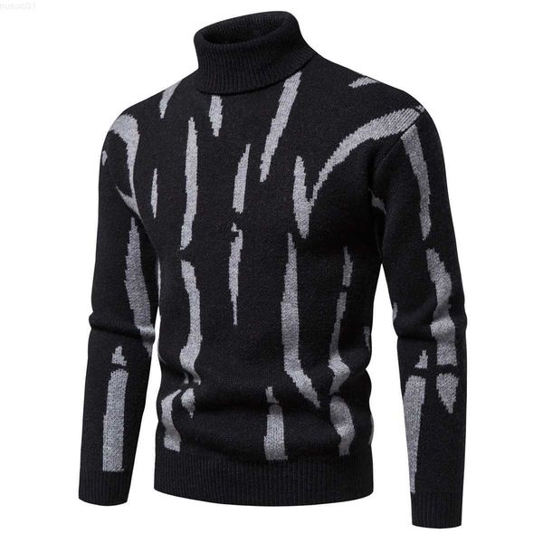 

men's sweaters new men's fashion sweater multicolor handsome youth comfortable versatile warm knit mens clothing l230725, White;black