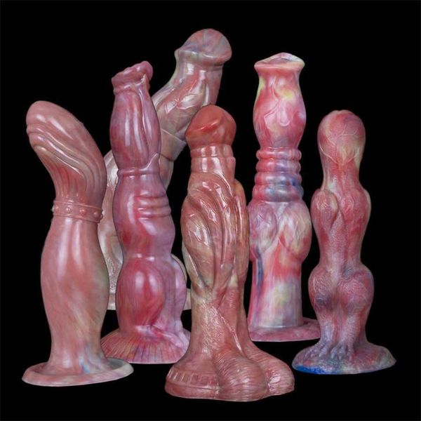 

yumei's new gel blood red shaped dog loser big plug 75% off outlet online sale