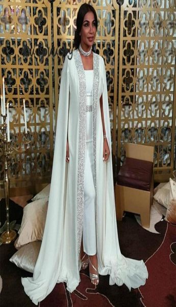 

dubai muslim evening dresses white sequins kaftan chiffon cape prom dresses special occasion gowns arabic long sleeve dress evenin8326305, Black;red