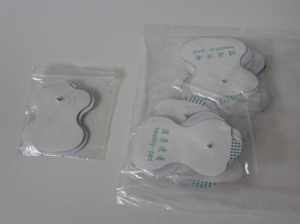 

50pcs white health pad electrode gel pad for acupuncture electro muscle stimulation massager8676906