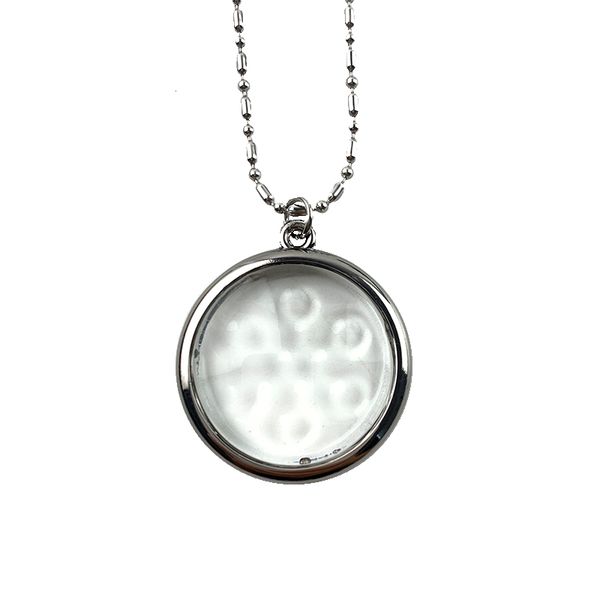 

camaz kalung bio power energy pendant japanese quantum glass circle pendant jewelry for necklace ing