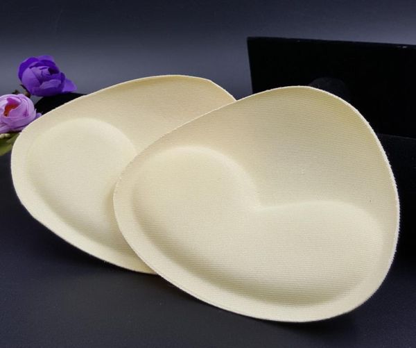 

whole10pairlot women039s sponge swimsuit bra pads inserts breast enhancer to bra push up breast bikini padding removea5105642, Black;white