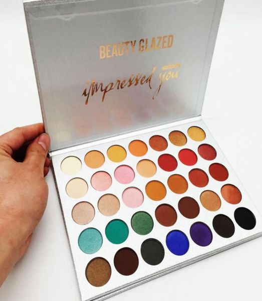 

beauty glazed 35 colors eyeshadow palette makeup impressed you eye shadow matte shimmer eyeshadow palette brand cosmetics 5322566