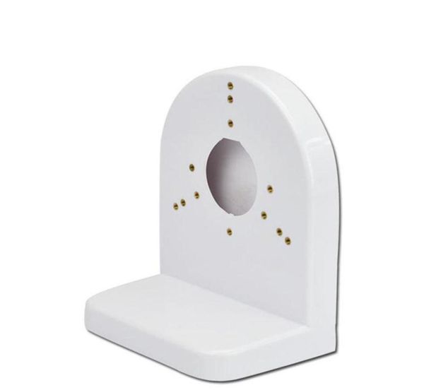 

wall mount bracket abs plastic bracket for 4 inch right angle security hikvision or dahua cctv ip donme camera general7136296
