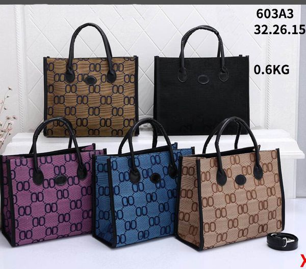 

new designer large capacity beach bags luxury tote seaside ladies shoulder handbags g jacquard shopping bag fashion duffel bags handbag wall