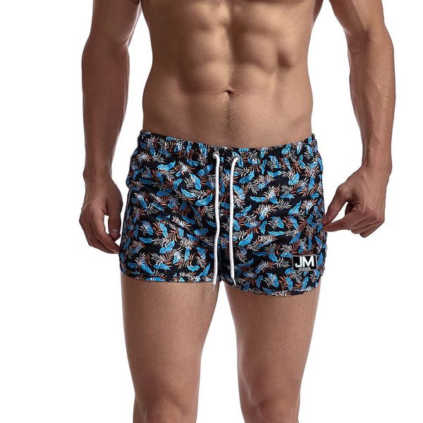 

men shorts summer beach shorts fashion printed drawstring pants casual streetwear