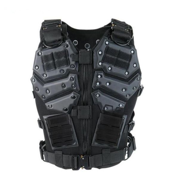 

airsoft tf3 eva tactical vest outdoor cs paintball protective hunting tactical vest waistcoat support fba 5724655, Black;green