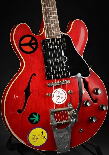 

quality electric guitar custom agedrelic alvin lee guitars05780320