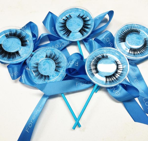 

color lollipop 10 pairslot mink lashes with customer logo handmade lashes 5d mink eyelashes eye lashes makeup private logo drop s7153807