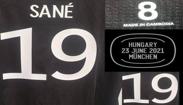 

collectable match worn player issue gnabry kroos werner sane kimmich muller with matchdetails soccer badge9412884