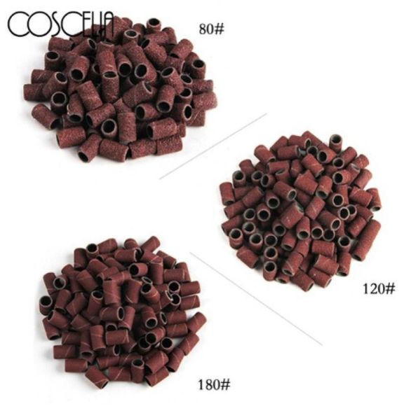 

500pcs 80039039120039039180quot nail art sanding bands file for uv gel acrylic polish remover for electric nail ma8749130