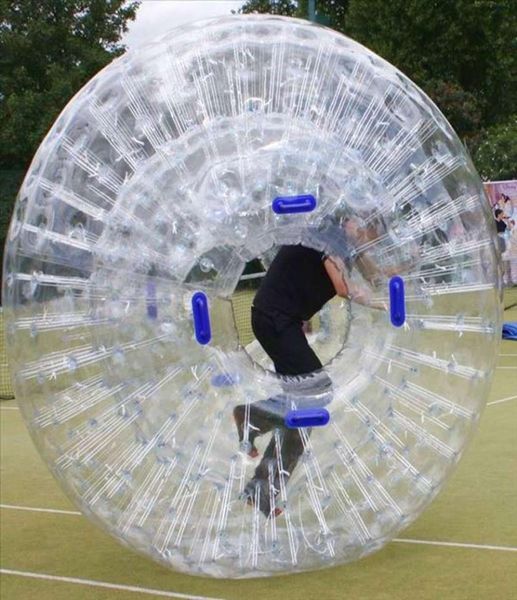 

zorb ball human hamster balls inflatable for land walking or hydro water zorbing with optional harness 25m 3m2959042