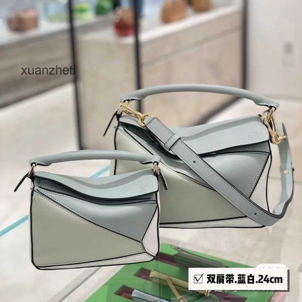 

mint wasit women color luxury designer blue puzzles handbags bags matching cowhide crossbody bag white small brand style 2023 loewsbag o4hn