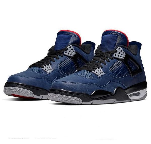 

4 4s mens basketball shoes frozen moments black cat metallic red thunder cacao wow military bluechocolategreenbred money oreo unc sail men w