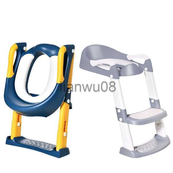 

potties seats portable folding toilet seat potty chair kids child nonslip potty training seat with adjustable step stools ladder urinal x071