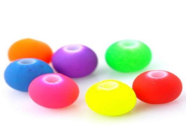 

ship 1000pcs acrylic spacer beads ball mixed charms for jewelry making 6mm1389004, Black