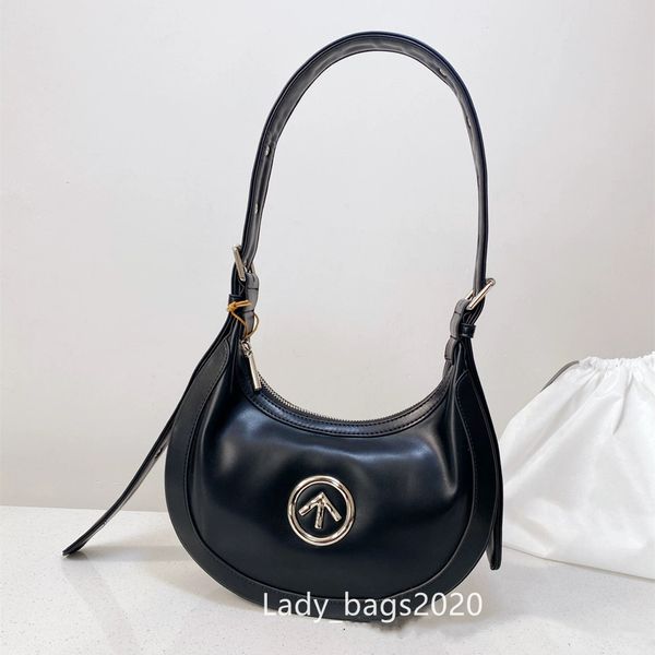 

grotto shoulder bag arrow bag blackstone purse pillow bucket axillary totes handbag personality half moon crescent crossbody underarm fashio