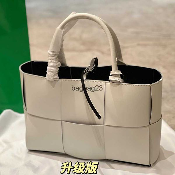 

bottegaz bag leather girl women's designer bottegaz venetas arco large 2023 totes ladies woven handbag tote one shoulder plaid shopping