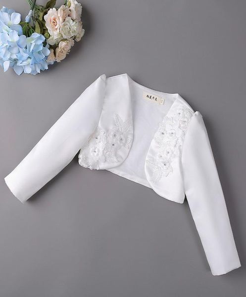 

christmas new girls bolero fashion children lace beading sequins short jacket party kids jacket little girls clothing9856580, Blue;gray
