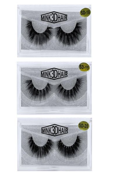 

1200pairs 20style 3d mink hair fake eyelash 100 thick real mink hair false eyelashes natural extension fake eyelashes false lashe7785450