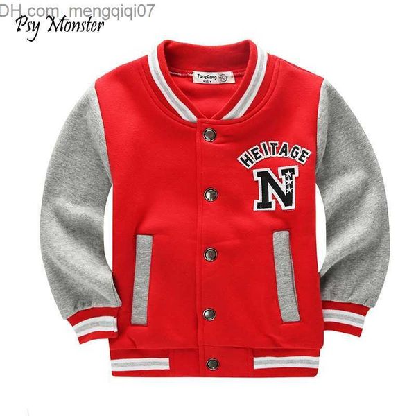 

coat school baseball jacket for boys and girls spring jacket for children autumn sports basketball running clothing a73 z230719, Blue;gray