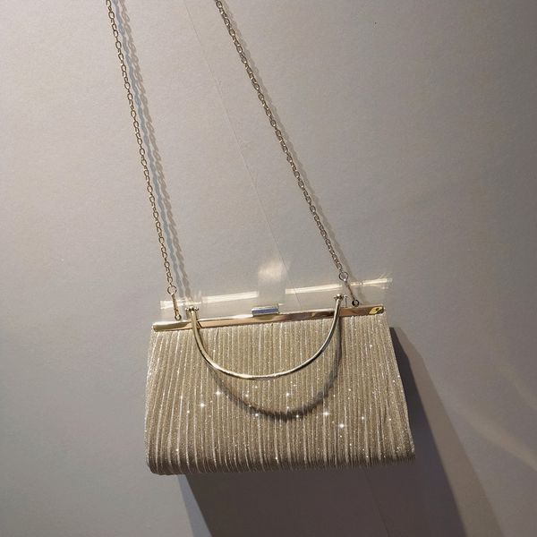 

evening bags luxury moon women handbag luxury apricot evening clutch bag party chain shoulder bag female sequin wedding purse bag 230718