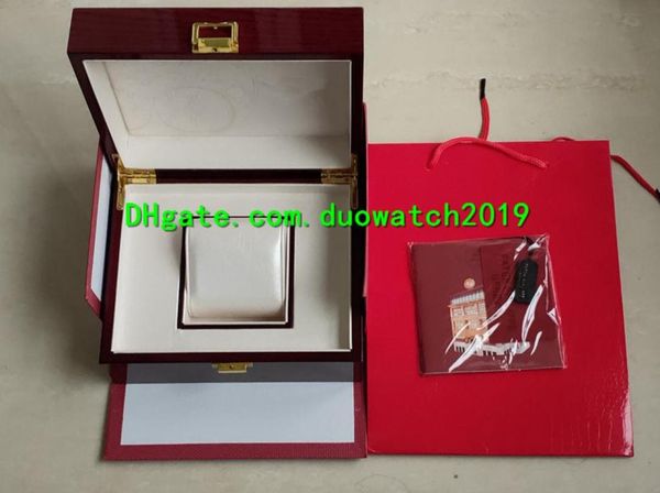 

red hub watch box papers card wood gift boxes handbag for bang king power diver 311sx1170gr man woman gift watch b7523521, Black;blue