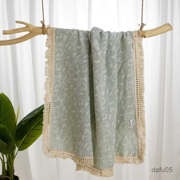 

blankets swaddling cotton baby muslin blanket newborn receiving blanket baby stuff for toddler swaddle wrap tassel gauze bedding stroller na