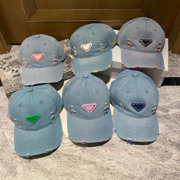 

2023 designer hat luxury letter baseball caps for men women street fitted hats fashion beach sports sun visor ball cap adjustable beanbrand, Blue;gray