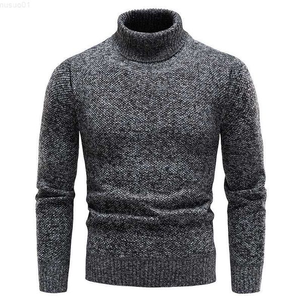 

men's sweaters new autumn winter turtleneck sweaters men slim knitted pullovers mens solid color casual knitwear sweaters fleece warm p, White;black