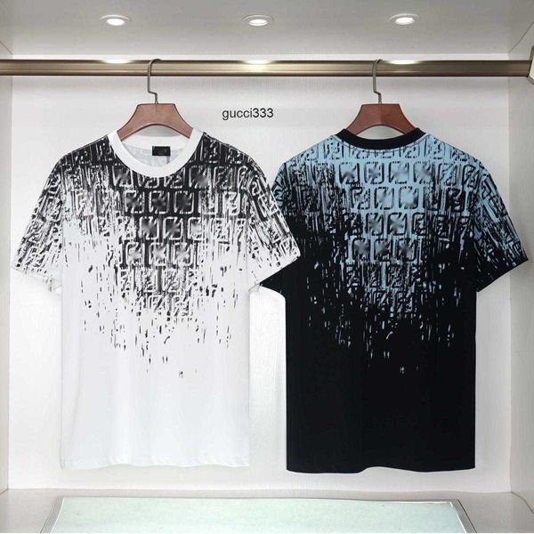 

casual women fendyly tshirt ff t-shirt oversize graiti designer cotton men tee short sleeved mens summer t-shirt tshirts embroidery sweatshi, White;black