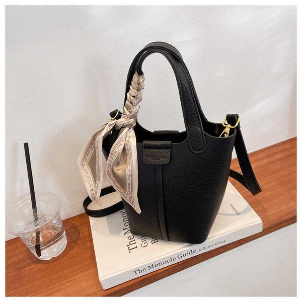 

luxury picotin lock bag women's 2023 new fashion handheld large capacity bucket popular scarf underarm crossbody lroa apxw