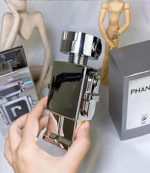 

men fragrance 100ml robot phantom perfume eau de toilette long lasting good smell edt man cologne spray fast ship1002505