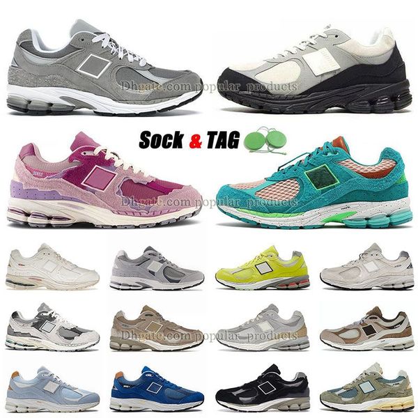 

2002r b2002r athletic mens women luxury casual shoes black white protection pack pink rain cloud phantom sea salt sail designer bowling og s