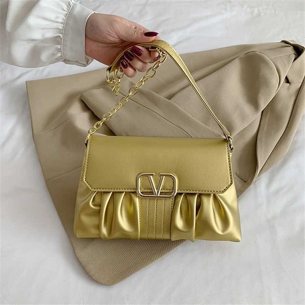 

bag 10% off designer new crossbody fashion pleated texture one shoulder handheld small square fresh and sweet casual women's bag