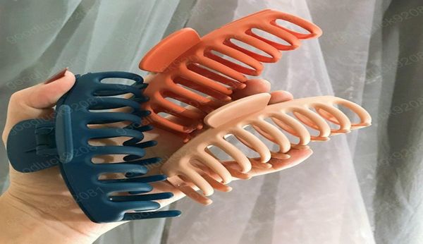 

new claw clip for women tough black plastic hair claw large size hair clamps claw clip crab for hair accessories6743884, Slivery;golden