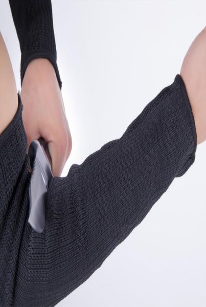 

sport safety sleeve kevlar sleeve arm protection wrist sleeve armband anti abrasion anticut burn arm resistant oversleeve a pair5256445