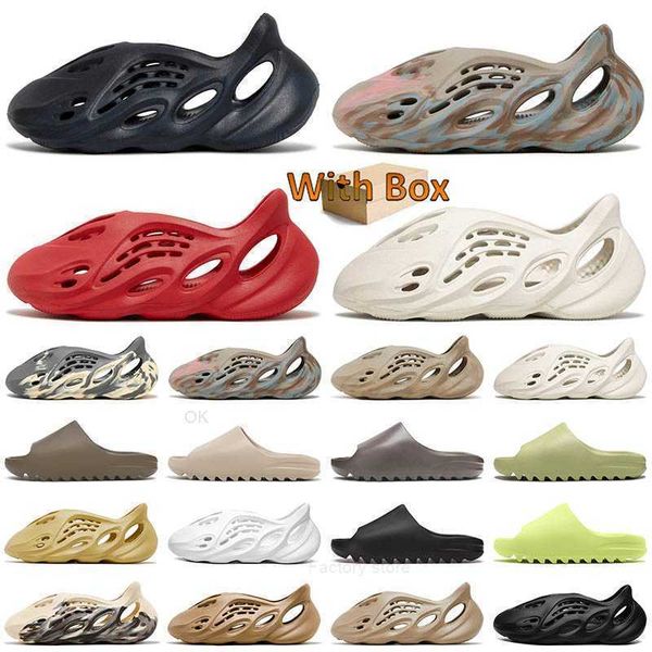 

designer slide kids sandals mens womens slippers kw bone onyx desert sand sulfur ochre pure west slippers resin slides shoes men slipper wom, Black