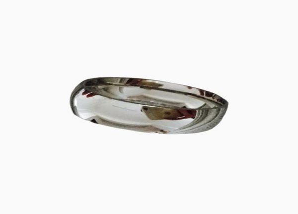 

classic real white gold plated 8mm titanium steel women men wedding ring do not fade lovers wedding jewelry3136334, Silver