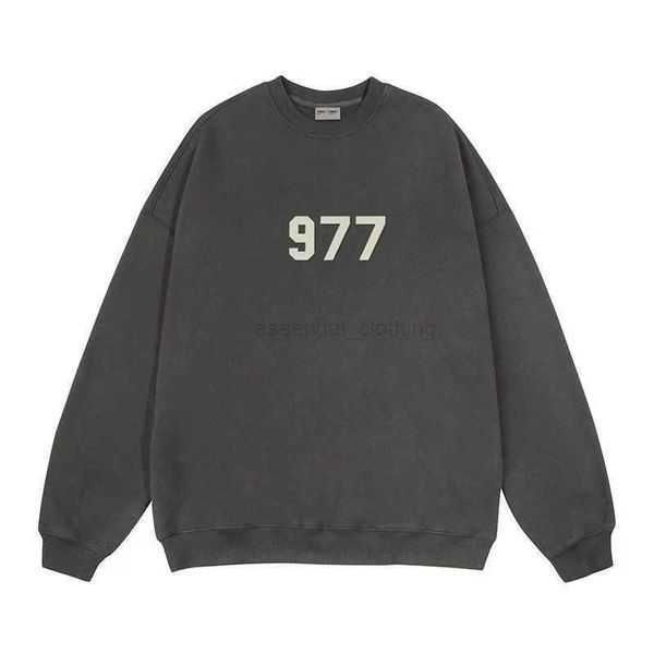 

designer hoodie women essentialhoodie men essen hoodies pullover sweatshirt couple style casual graphic hoodies printed alphabet ess tracksu, Black