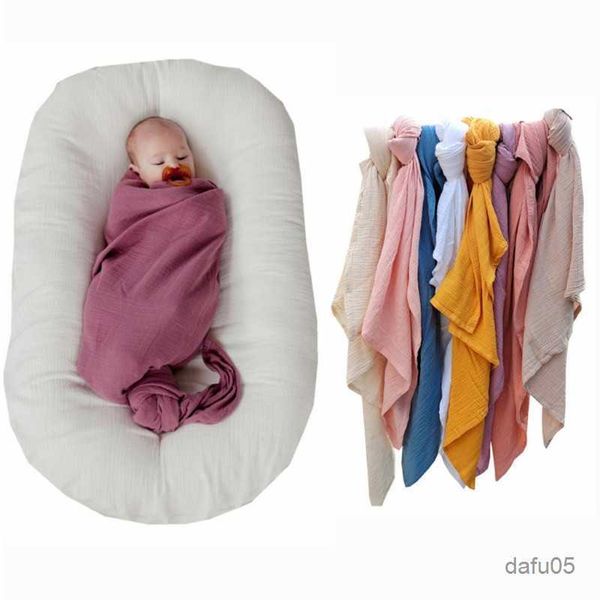 

blankets swaddling muslin cotton baby blankets newborn solid color gauze swaddle wrap stroller cover blanket newborn pgraphy props bath towe