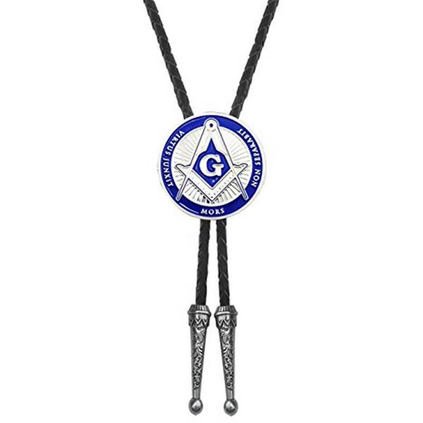 

bolo ties europe and america ason fashion leather cord necklace bolo tie hkd230720, Red