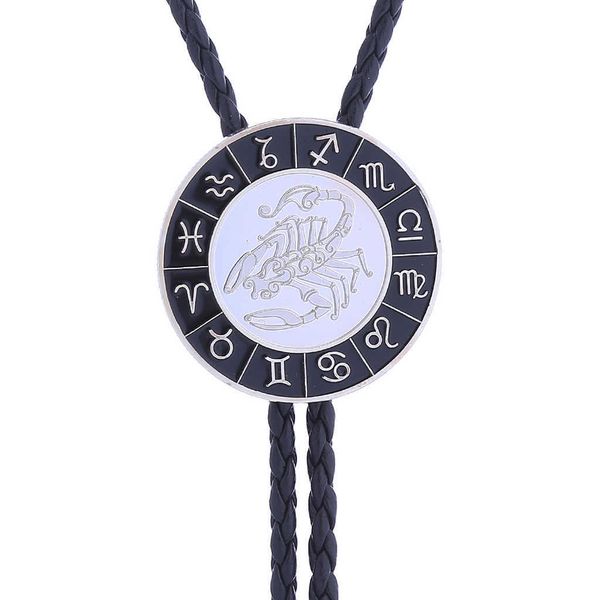 

bolo ties new design twelve constellations bolo tie hkd230720, Red