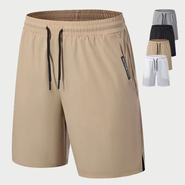 

custom lulu graphic logo summer jogger running shorts athletic workout cotton sweat gym men shorts for men